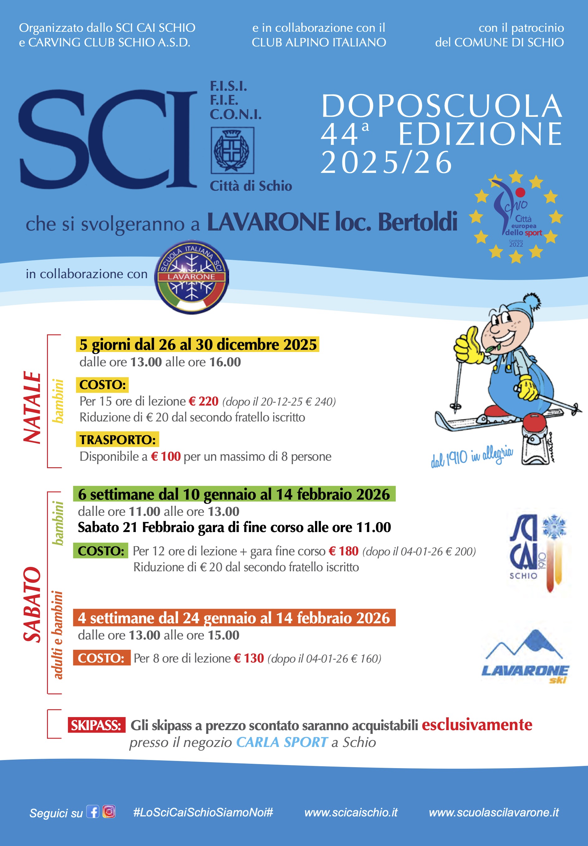 Corsi Doposcuola per bambini, ragazzi e adulti